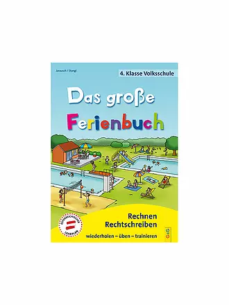 G & G VERLAG | Das große Ferienbuch - 4. Klasse Volksschule | 